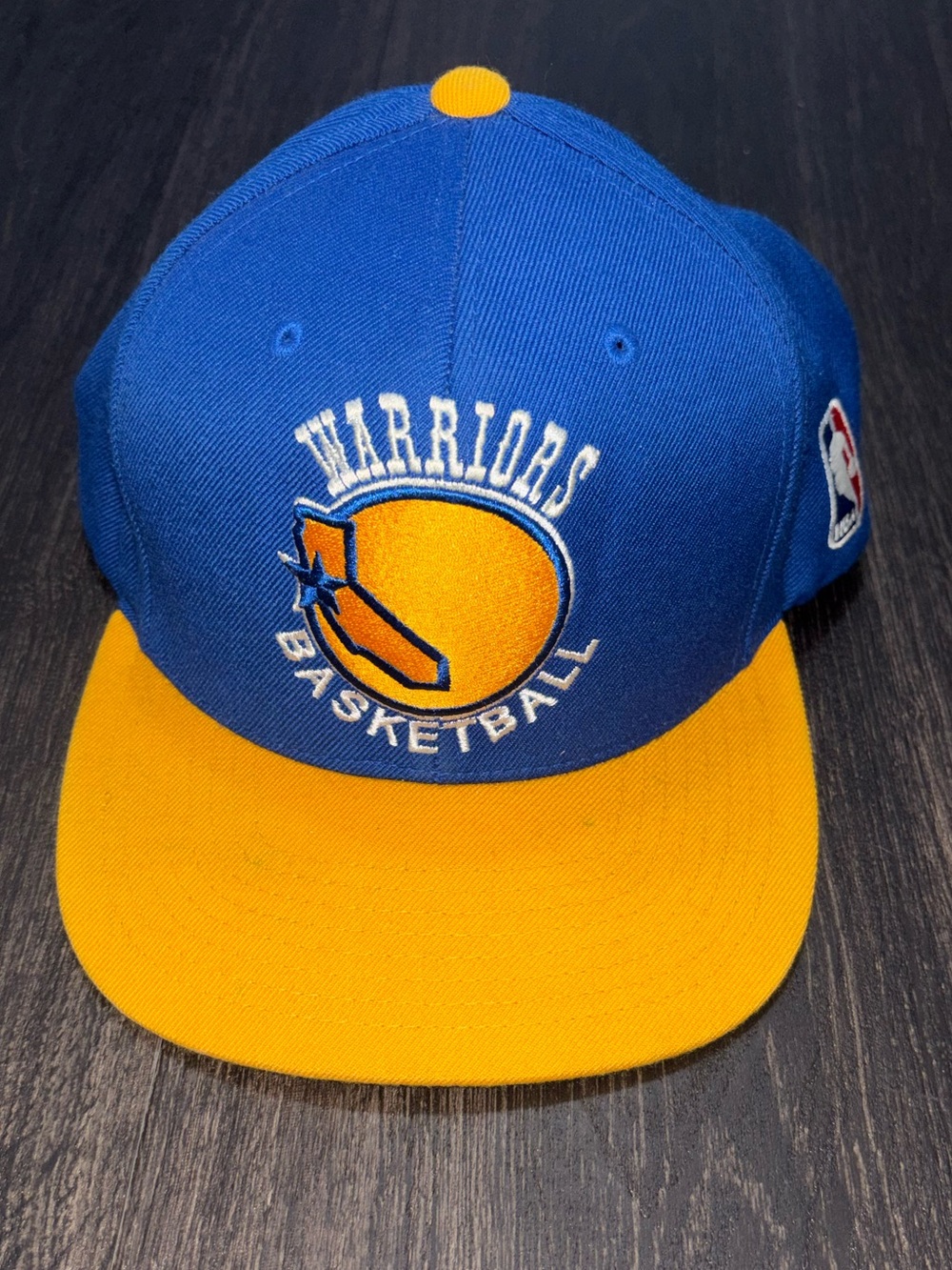 New Golden State Warriors Hat Mens Snapback Blue Mitchell & Ness NBA Basketball